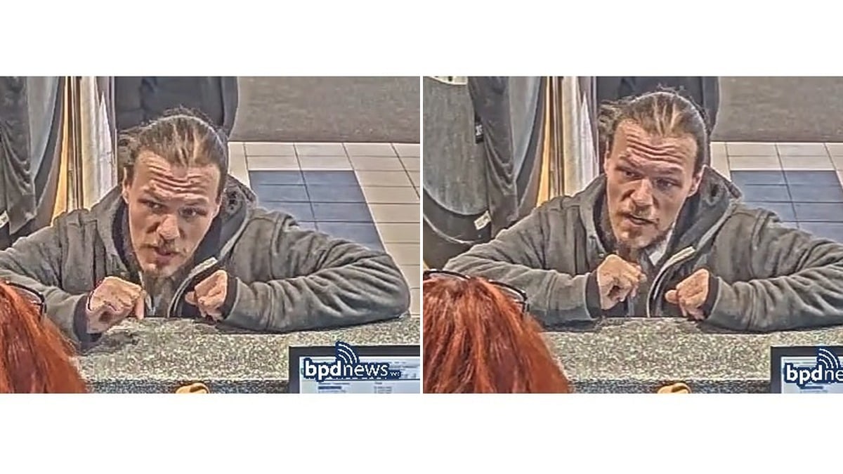 Police seek man who destroyed a downtown Boston TD Bank after being told he needed two IDs to deposit a check — then threw rocks at the building