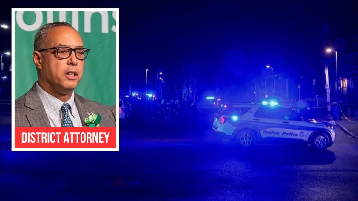 DA says Boston police officer was NOT acting in self-defense when he killed a man who had just carjacked a woman and rammed a police cruiser
