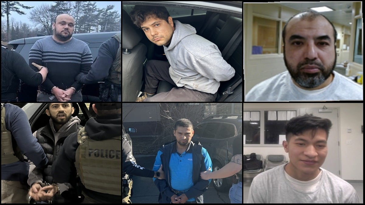 An MS-13 killer, two Tren de Aragua gangsters, and a man charged with raping seven children — ICE Boston's March in review