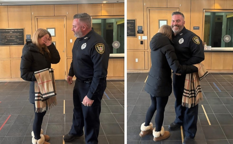 Mass. woman tearfully reunited with $600 scarf her son bought with his first job earnings — ten days after it disappeared from Dunkin'