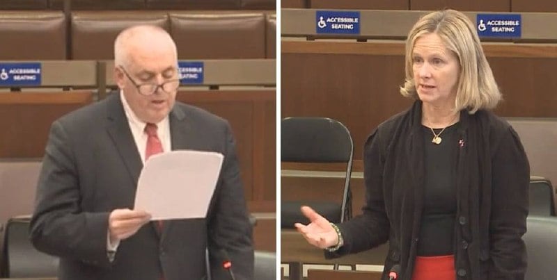 Councilors Ed Flynn and Erin Murphy