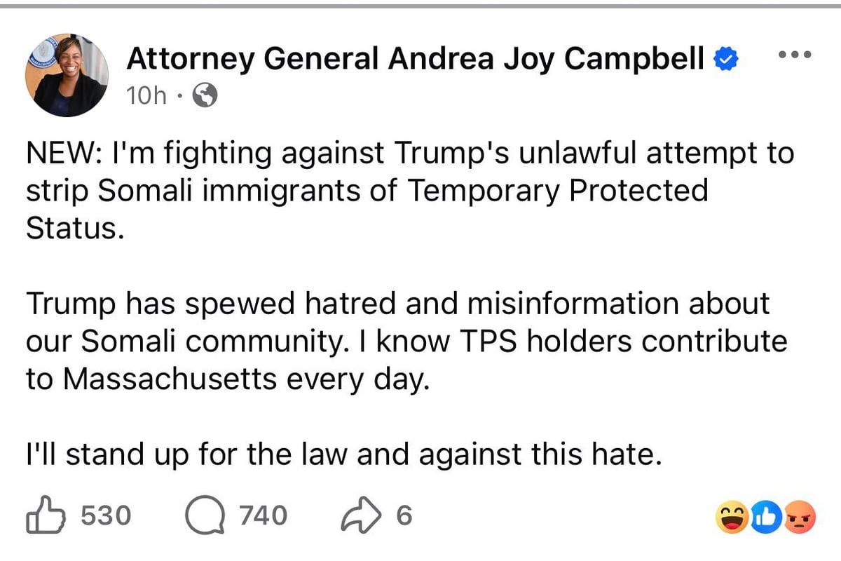 AG Campbell Facebook post