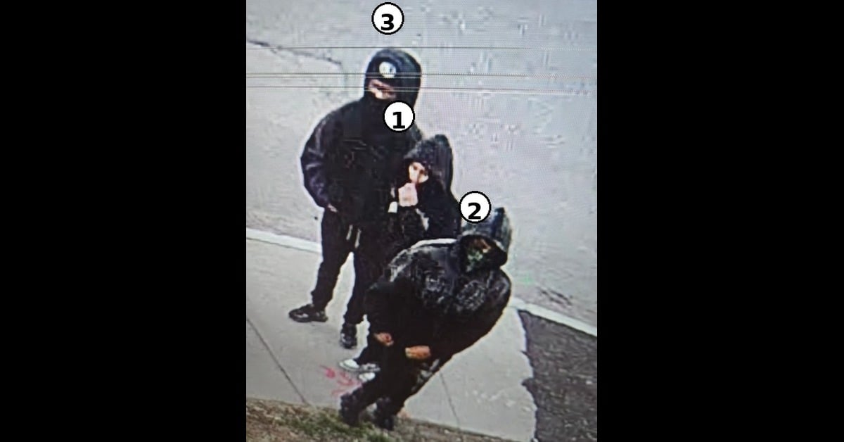Three suspects open fire on a Roxbury street and send two men to the hospital on a Sunday evening — police release surveillance and need your help