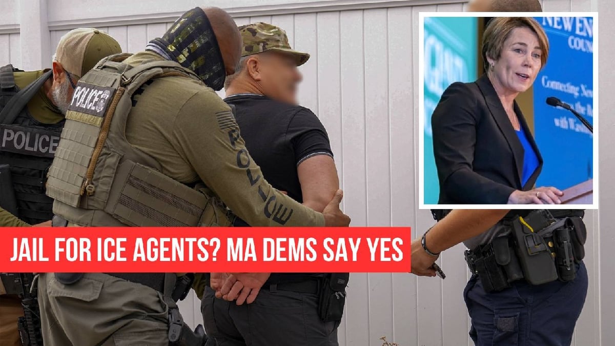 Massachusetts Democrats want ICE agents PROSECUTED by a 74-point margin — new poll has Bay State Dem voters supporting criminal charges 86-12