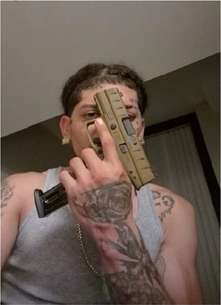RAMOS-JIMENEZ allegedly sent numerous messages advertising firearms for sale.