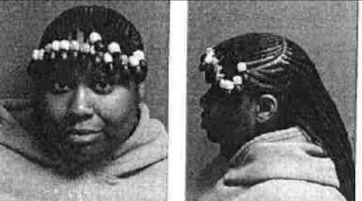 A booking photo of Daunasia Yancey