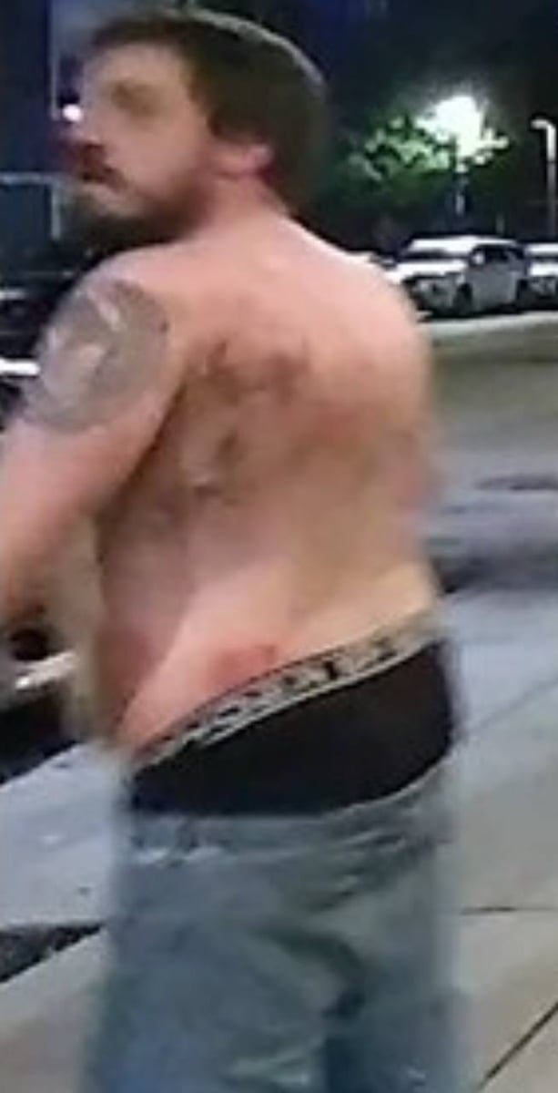 Closeup of the suspect Boston police are seeking