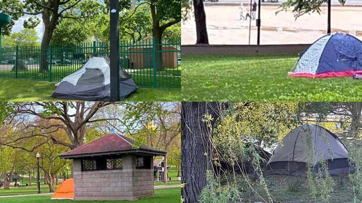 Inside the tent takeover of Boston's Back Bay — tents popping up on Boston Common and Esplanade as tourist season opens