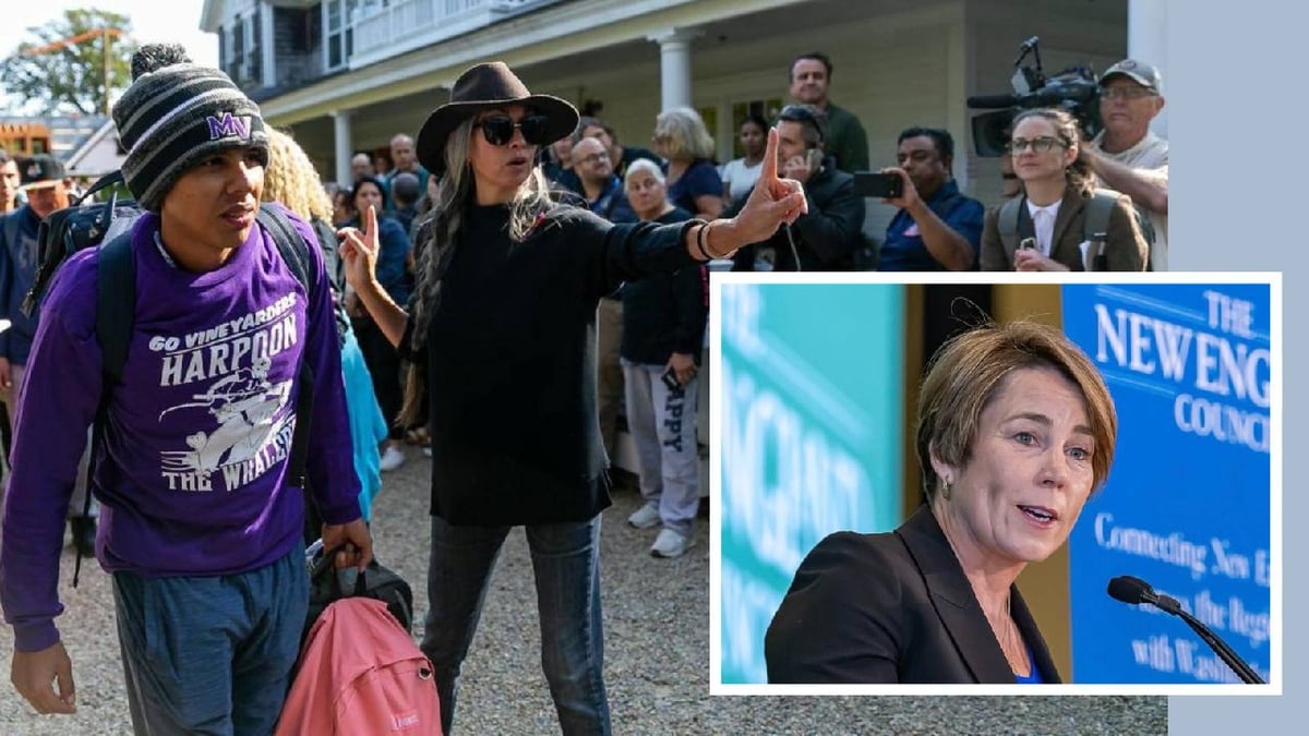 Almost 400,000 illegal immigrants are working in Massachusetts as residents say it's harder than ever to find a job — and Healey is paying to train more
