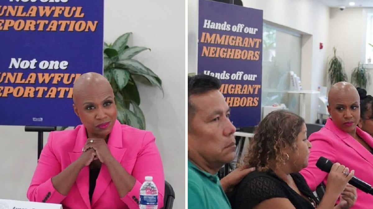 Pressley says ICE agents belong in JAIL as she meets with Chelsea families 'traumatized' by deportation