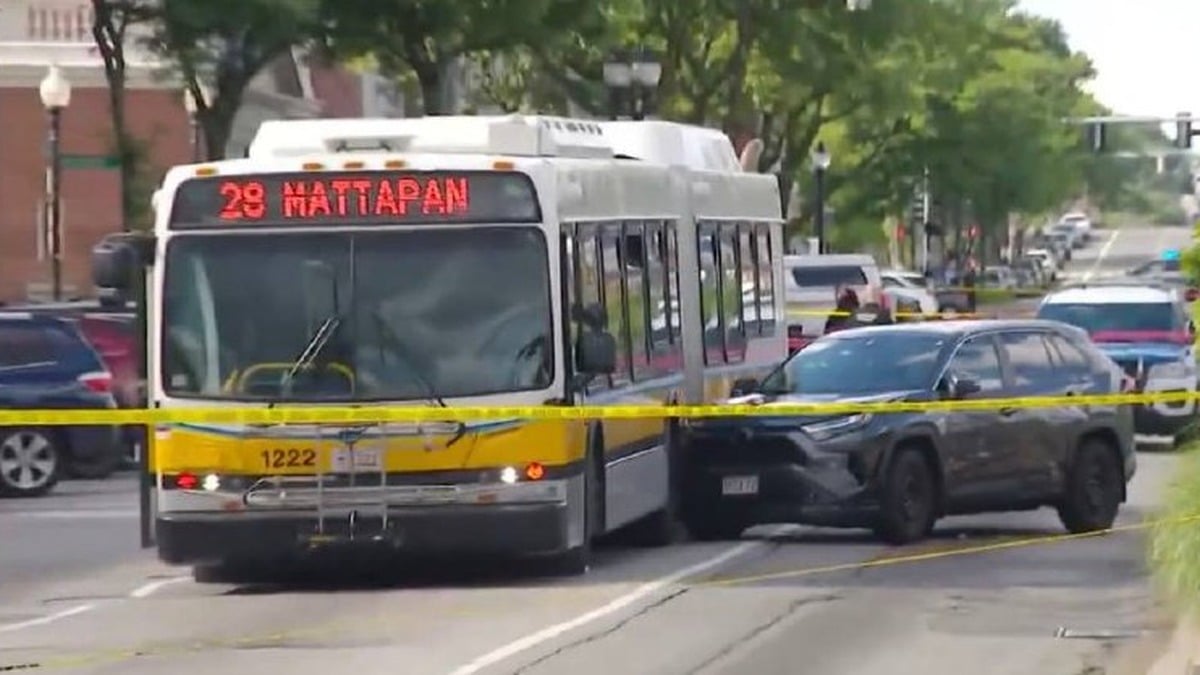 Boston driver crashes, hijacks a second car, then mows down woman pedestrian in deadly Blue Hill Ave rampage that paralyzed a mile of the city