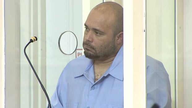 Ibraim Matos at his arraignment in Dorchester District Court.