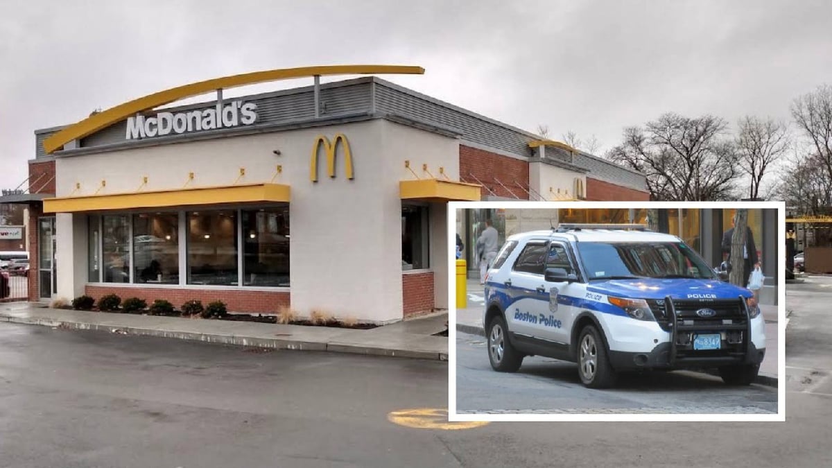 Wild teens packing loaded guns, punching workers and smoking weed in the booths forced a Roxbury McDonald's to close its dining room — now it reopens with POLICE GUARDS inside
