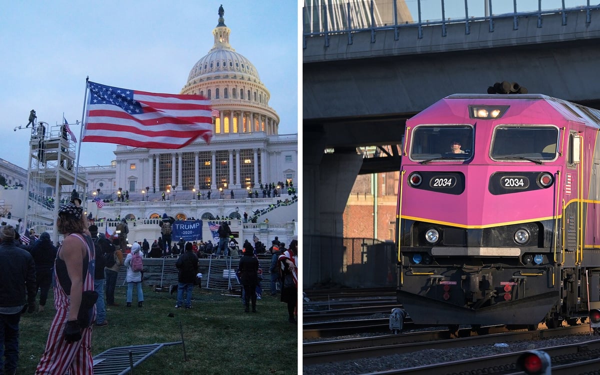 Boston man carried a fake explosive onto Commuter Rail, told riders he wanted to bomb the homeless and cited Jan. 6 as inspiration, DA says
