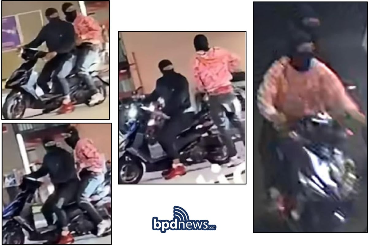 Boston Police hunt scooter shooters — Blue Hill Avenue pre-dawn gunman and moped driver — Same night 13 shot
