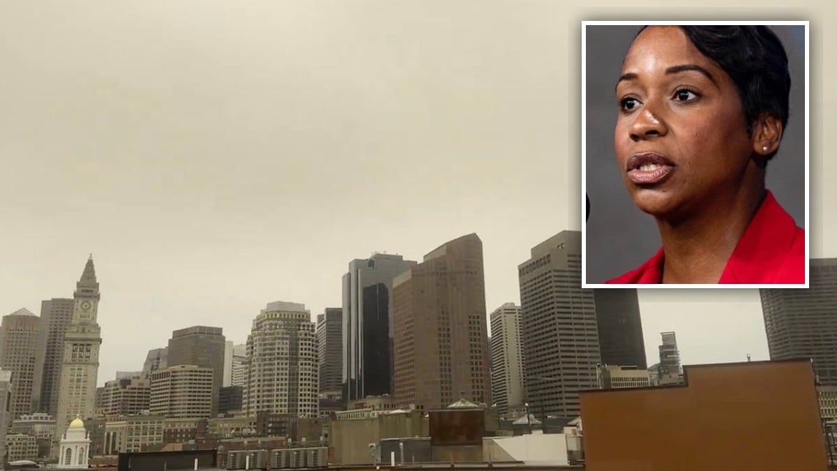 Massachusetts AG blames Trump for yellow skies caused by Canadian wildfires as she boasts about her latest climate lawsuit