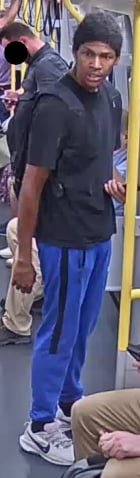 Second MBTA Transit PD surveillance image of the suspect.