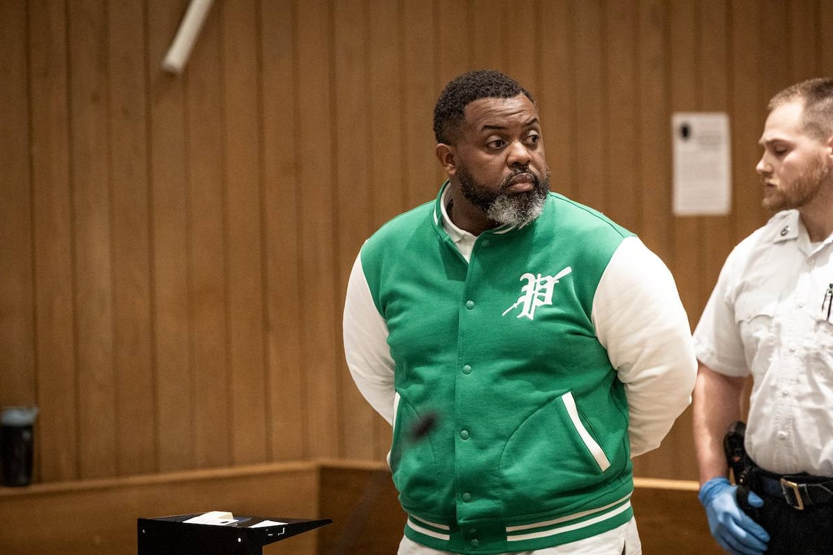 LaMar Cook in court.