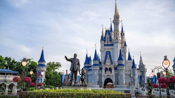 Cinderella's Castle at Walt Disney World.
