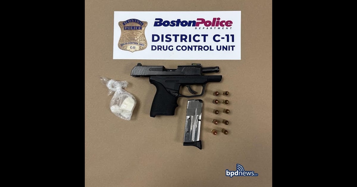 Mattapan raid: 22 grams of crack, a loaded 9mm and a fugitive wanted for allegedly assaulting a pregnant woman