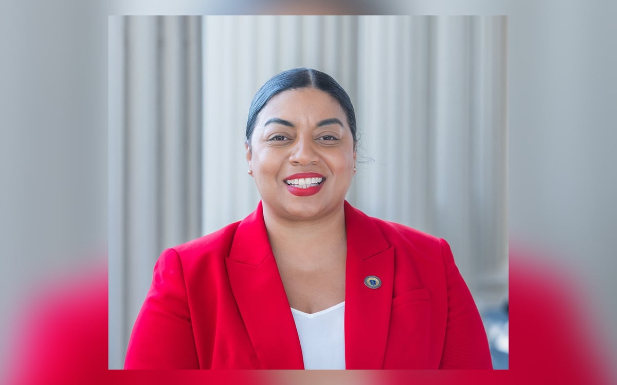 Sen. Liz Miranda. Official portrait via Massachusetts General Court.