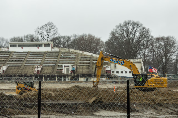 Bulldozers rip through Franklin Park while residents fume over a $200M price tag. (Tréa Lavery/MassLive)