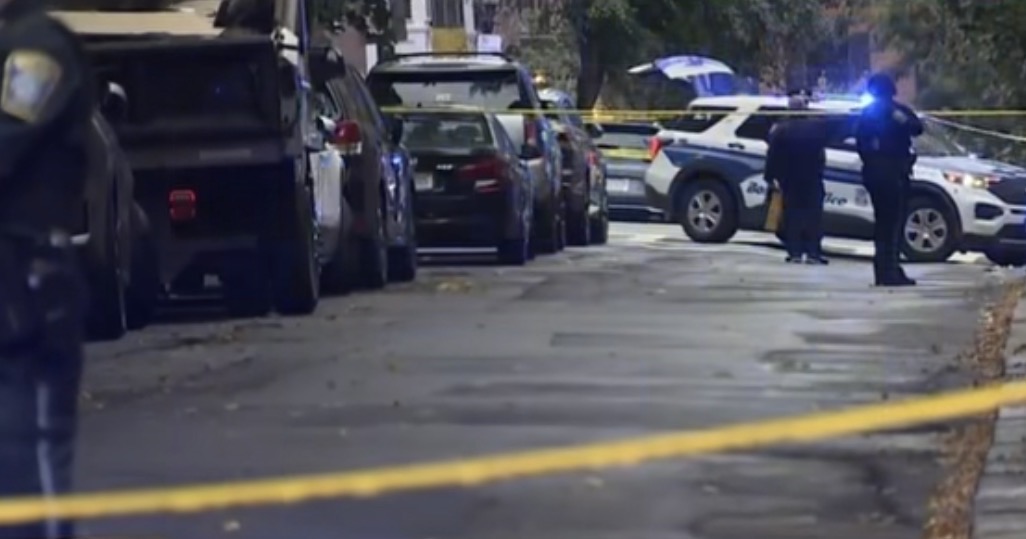 Blue lights lit up Beacon Hill as officers in tactical gear swarmed Mount Vernon Street after a naked, knife-wielding suspect was shot.