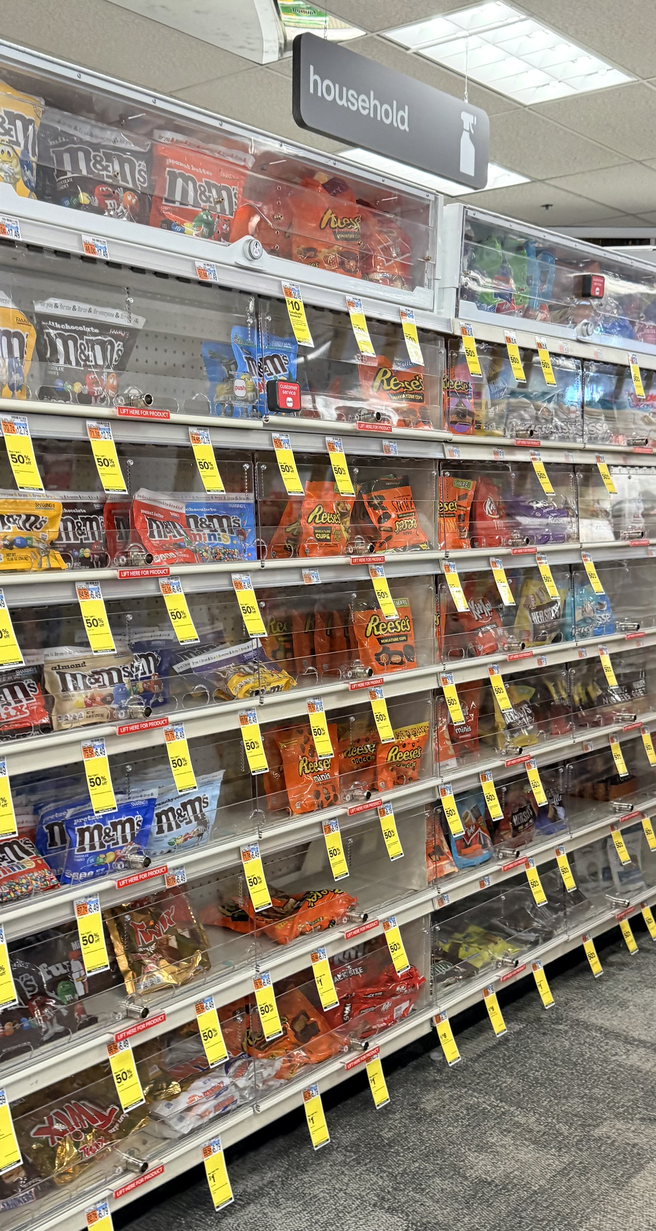 Not even candy is safe: Boston shops now lock away sweets and snacks as shoplifting spirals out of control — a surreal sight in a city where Mayor Wu insists the crime wave is just a ‘narrative.’
