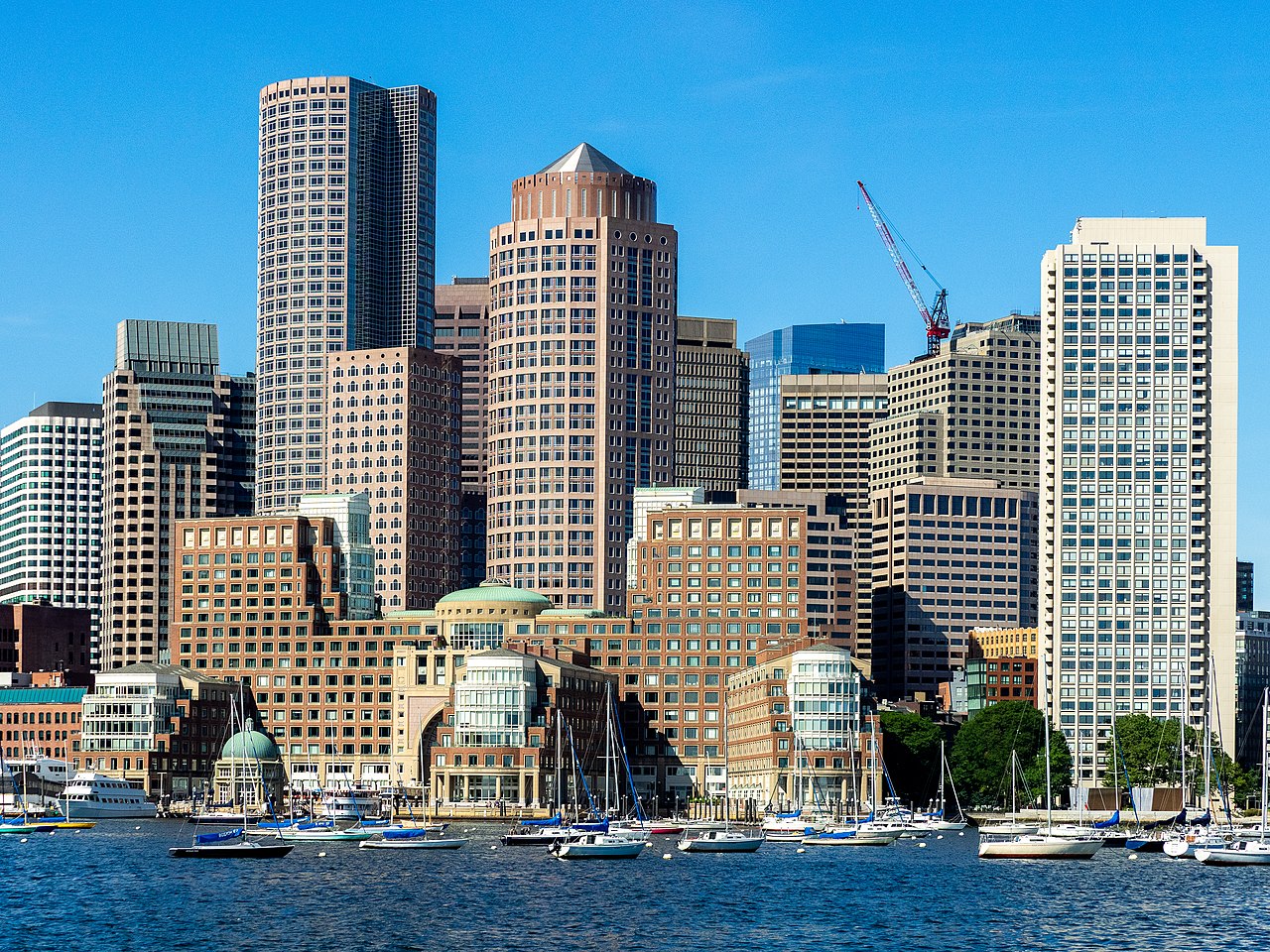 Boston’s financial district, where commercial property values are now plunging at a pace analysts say hasn’t been seen since the Great Depression.