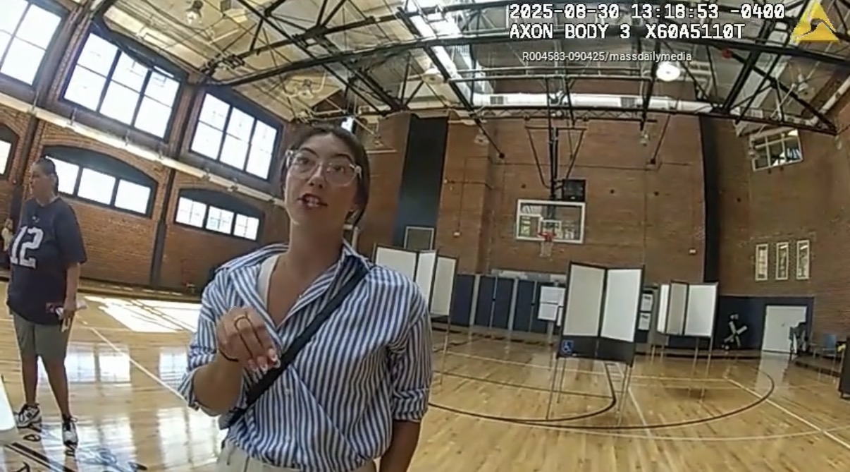 ‘How long have you been a cop?!’ Presumptive Boston City Council President Gabriella Coletta-Zapata kicked out of polling site after tense clash with officer