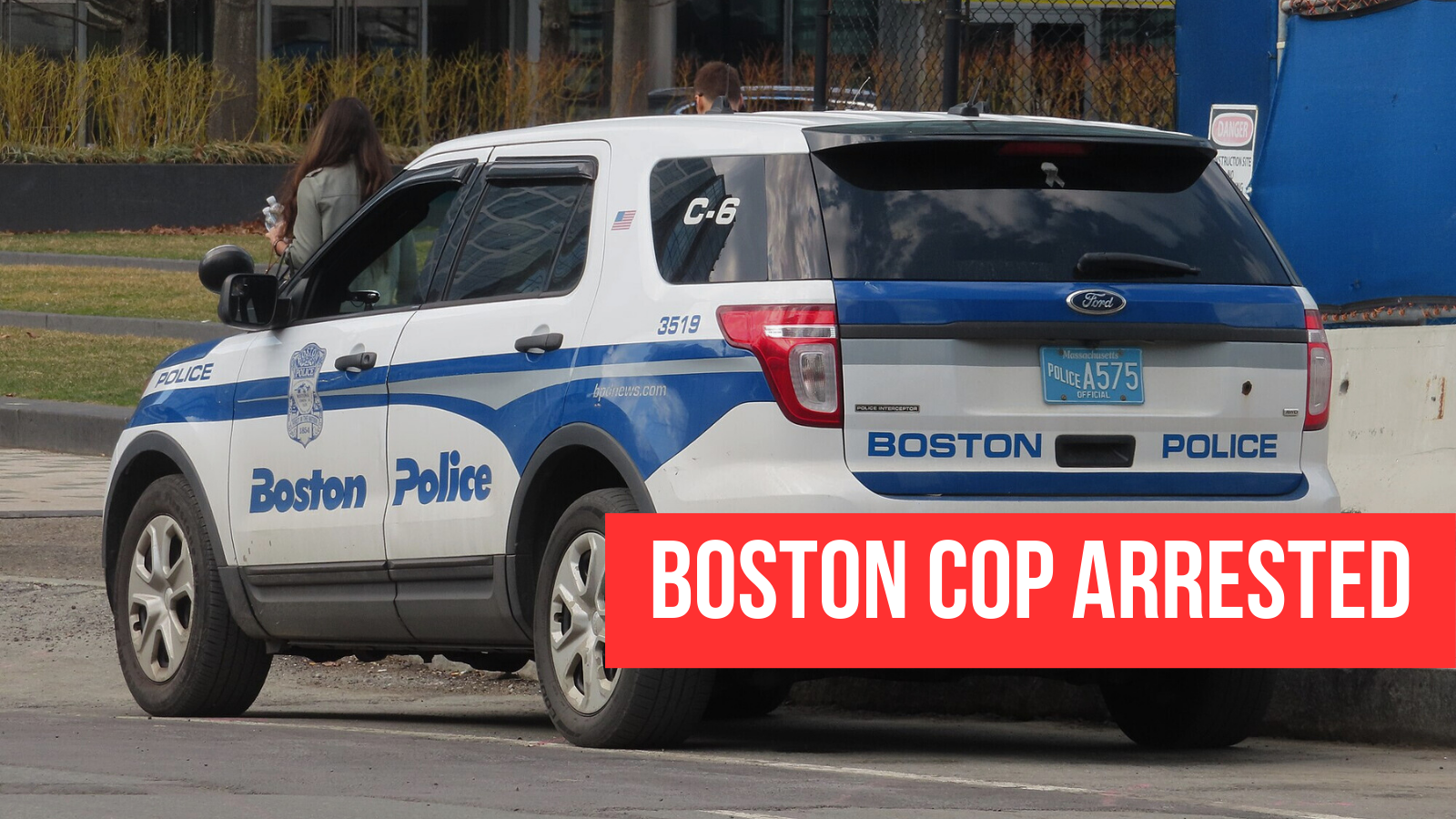 Boston cop arrested for breaking & entering and assault — nabbed on shift and still working the front desk with a GPS monitor, sources say