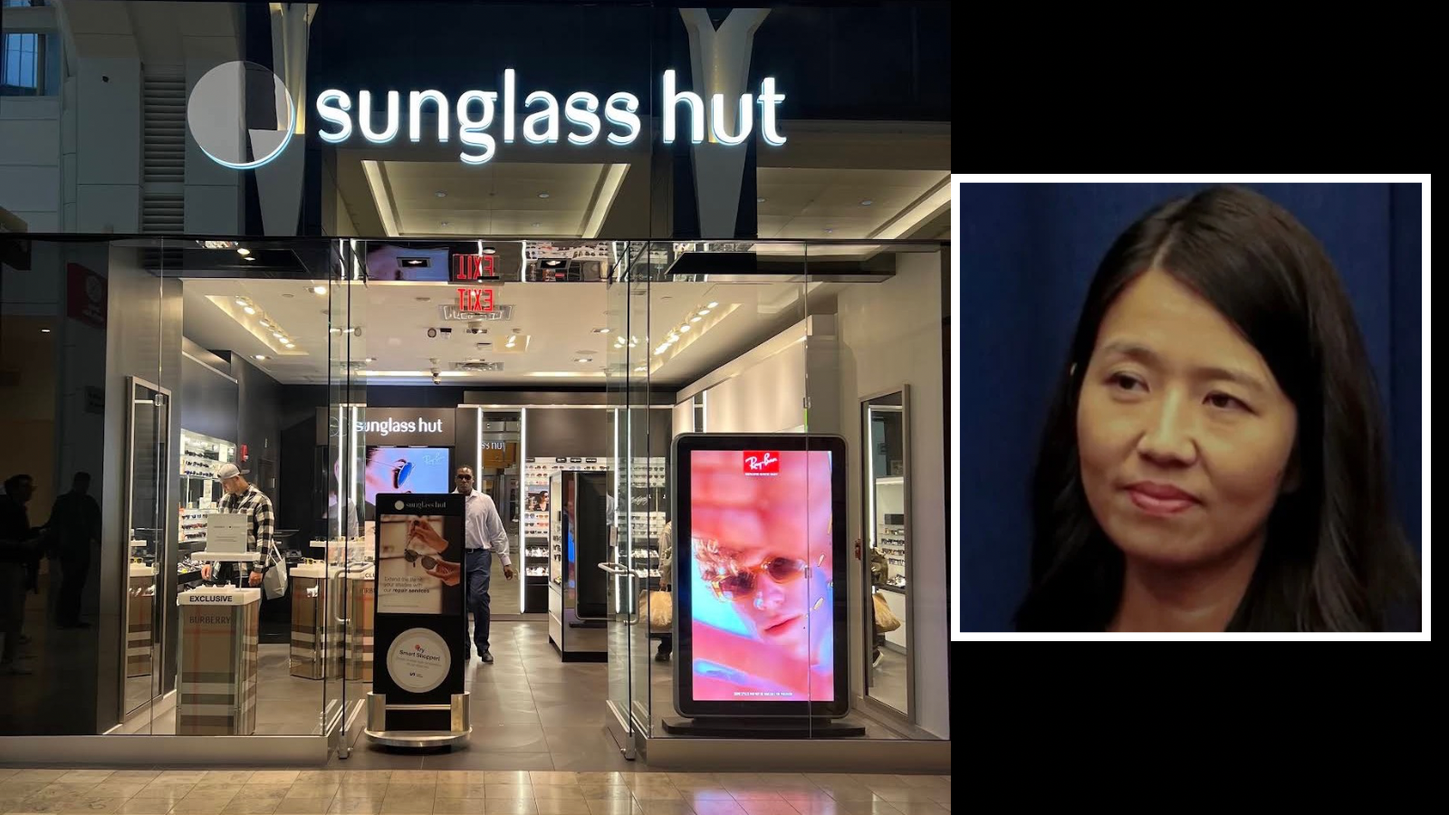 Looters strike Sunglass Hut twice in hours, plundering thousands in designer shades as shoplifting spirals out of control in Wu’s Boston