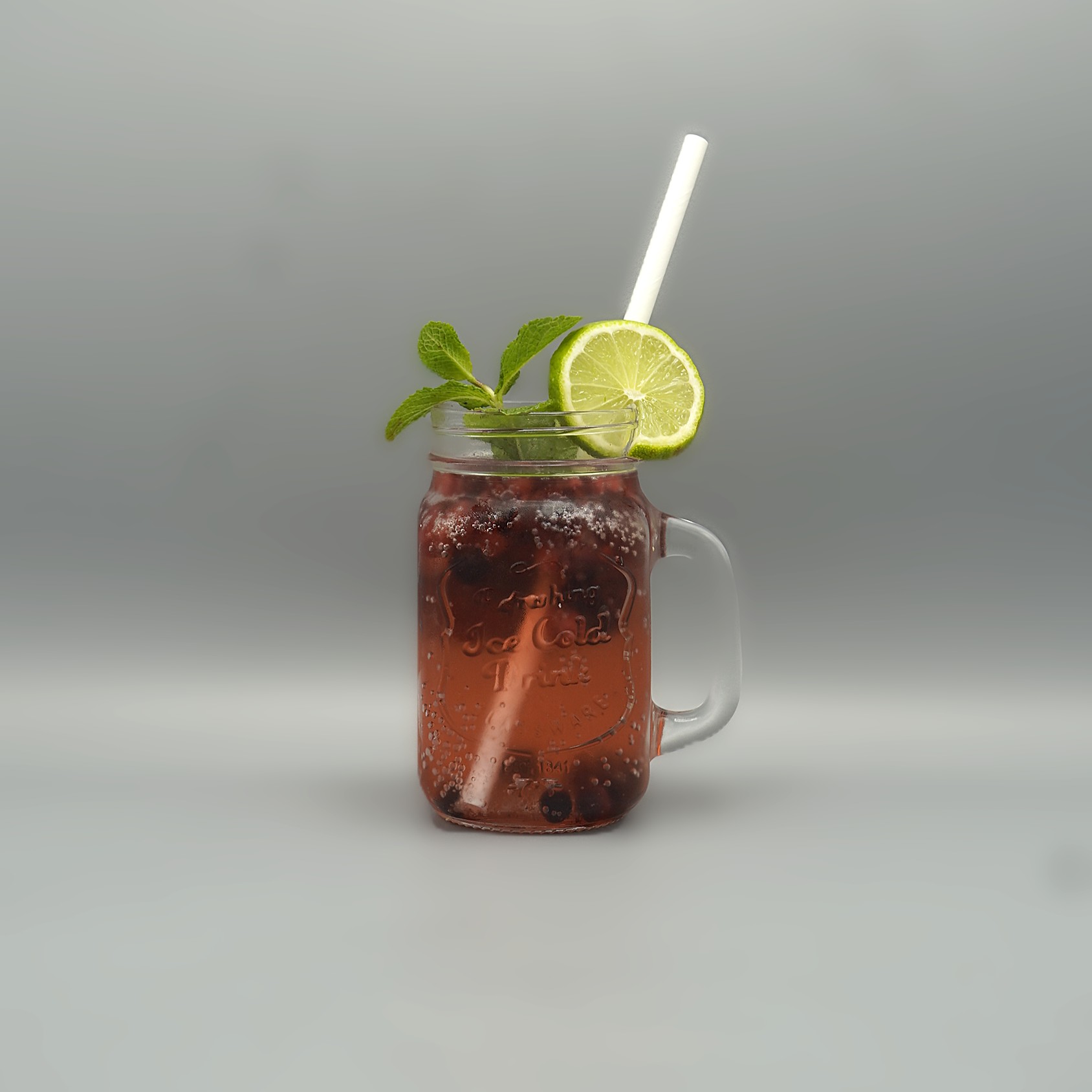 Red Fruit Mojito