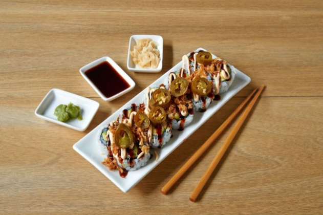 Spice tempura(california roll)