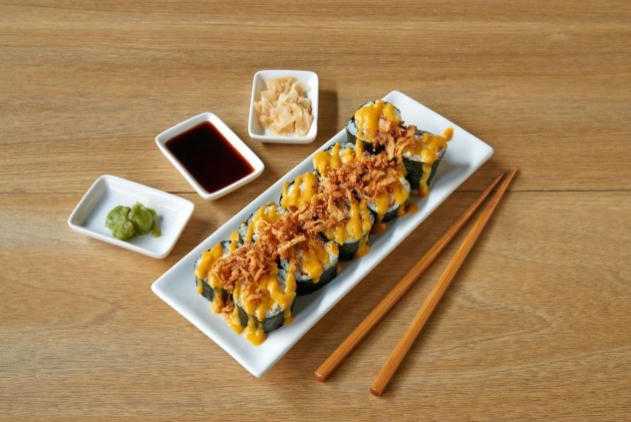 Peach perfect (maki roll)