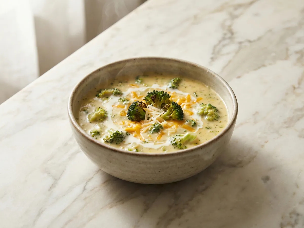 Broccoli Cheddar Soup