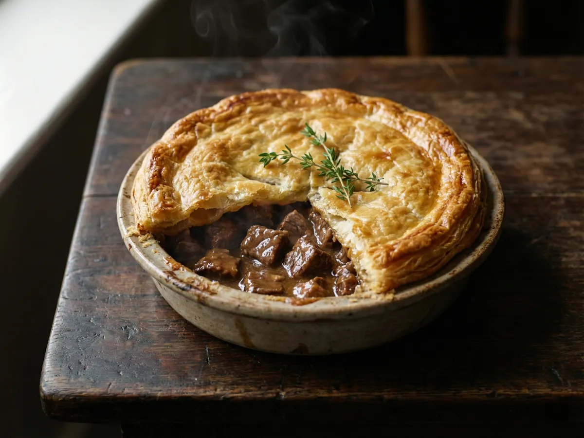 Steak And Ale Pie