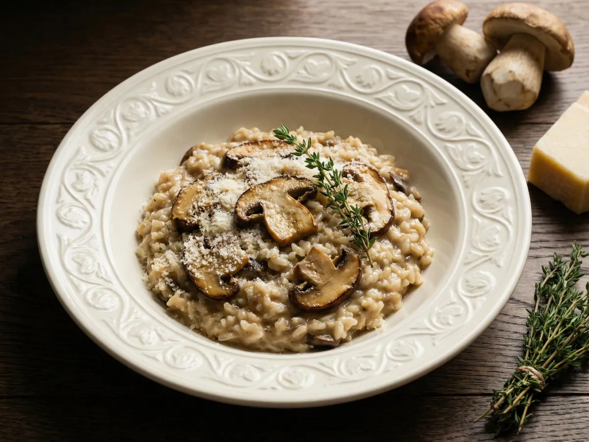 Risotto Ai Funghi Porcini