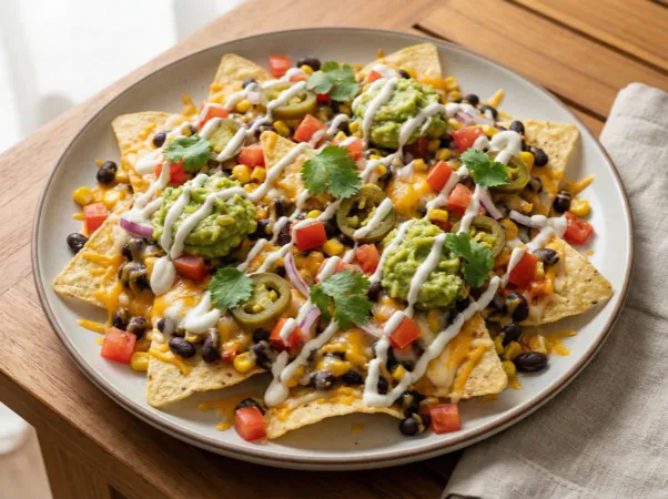 Vegetable Nachos