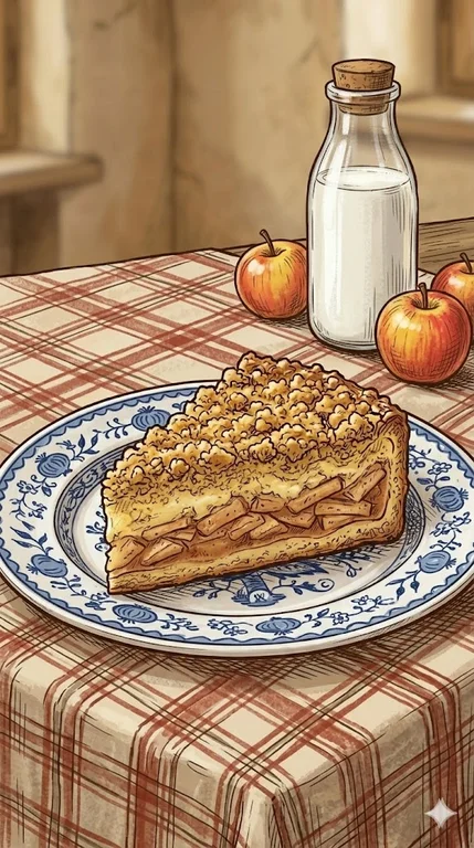 Apfelkuchen mit Streuseln