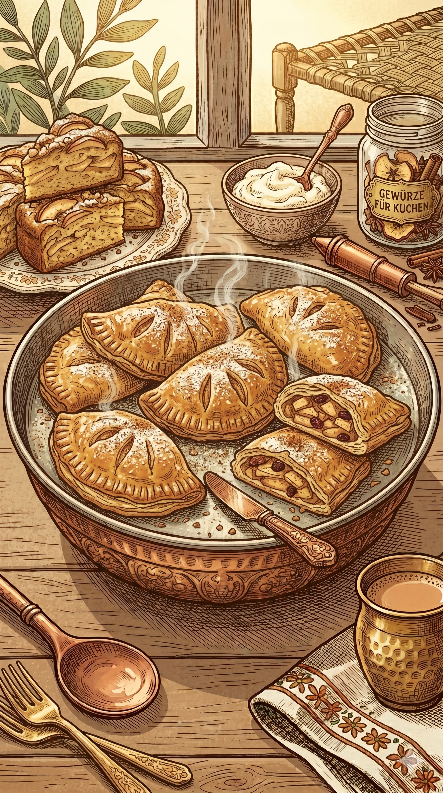 Apfeltaschen
