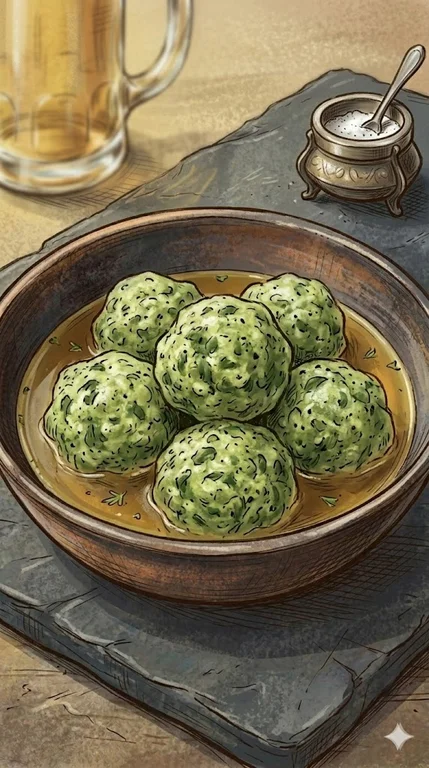 Bärlauchknödel