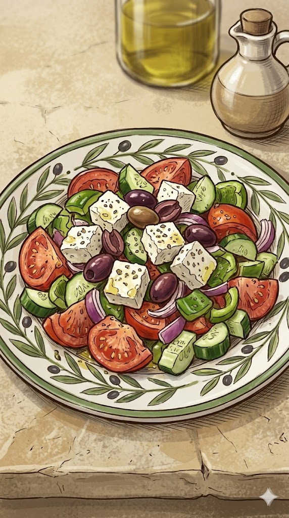 Bauernsalat (griechisch)