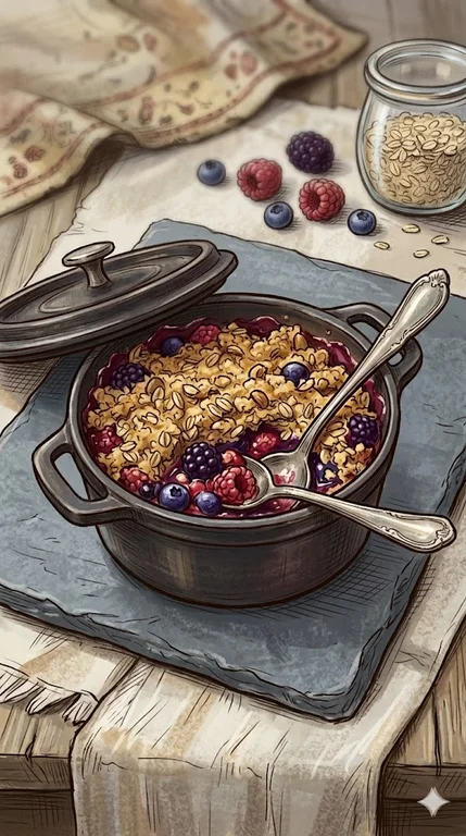 Beeren-Crumble