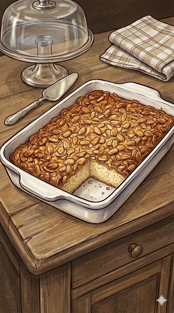 Blechkuchen mit Knuspermandel (schnell)