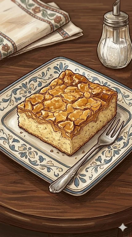 Blechkuchen mit Knuspermandel