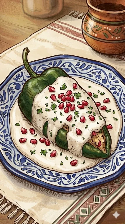 Chiles en Nogada