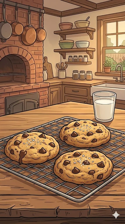 Cookies mit Chocolate Chips