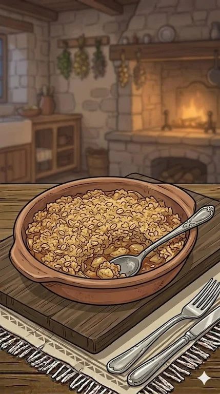 Crumble mit Äpfeln
