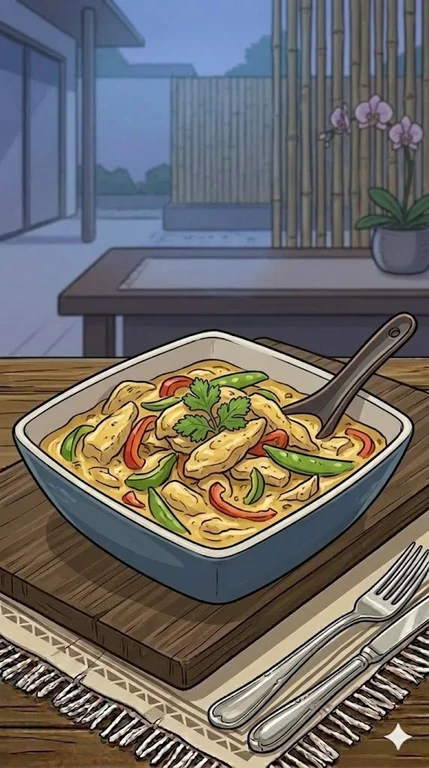 Curry Geschnetzeltes Hähnchen